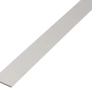 Platte stang aluminium 15x2mm 1m Koopje