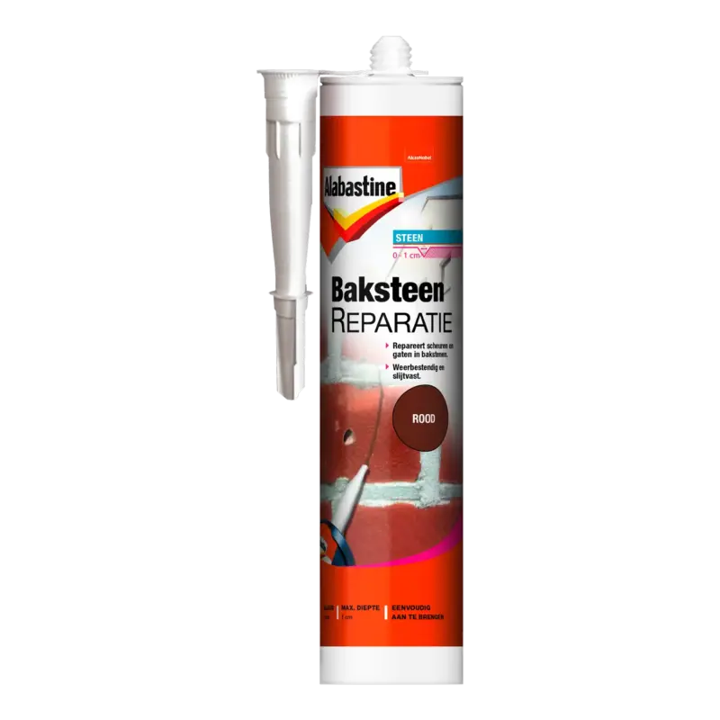 Ambachtelijk Alabastine baksteenreparatie rood 310ml