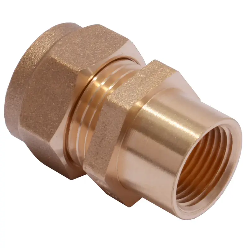 Sanivesk Knel Recht Overgang 15mm x 3/8"F Direct Verzonden