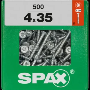 Spax universeel schroef 'T-star' Wirox 4x35mm 500 stuks Nieuwe Collectie