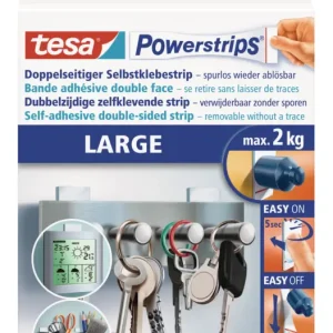 Tesa Powerstrips strips groot wit - 10 stuks Must-Have