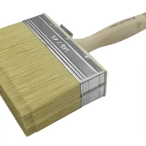 Sencys verfborstel hout metaal 4x14cm Koop Online