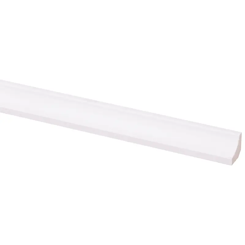 Hollat grenen gegrond wit 16x16mm 270cm Direct Verzonden