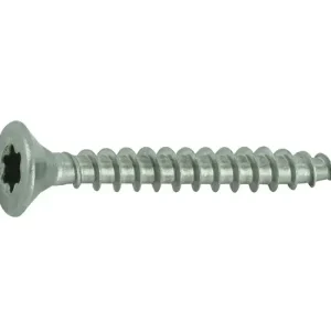 Aanbieding Class'inox A4 roestvaststaal spaanplaatschroeven tx 6x100, 4st