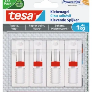 Tesa verstelbare klevende spijker 1kg 4st. Speciale Aanbieding