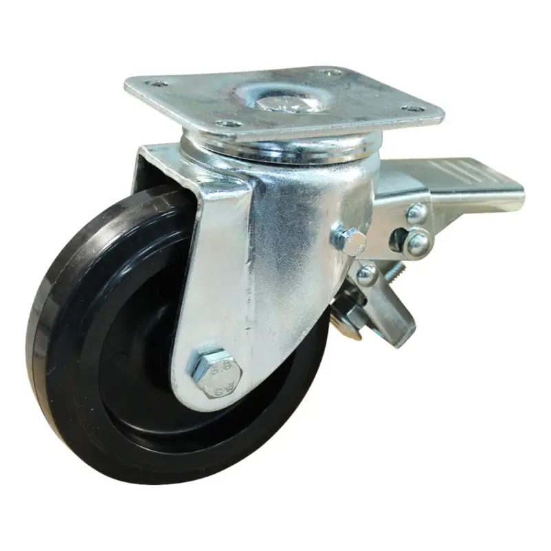 ZWENKWIEL 80 MM SERIE 07PLAATBEV. + REM - ROLLAGER Professioneel